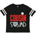 thumbnail image 3 of Inktastic Cousin Squad Baseball and Bat Boys or Girls Toddler T-Shirt, 3 of 5