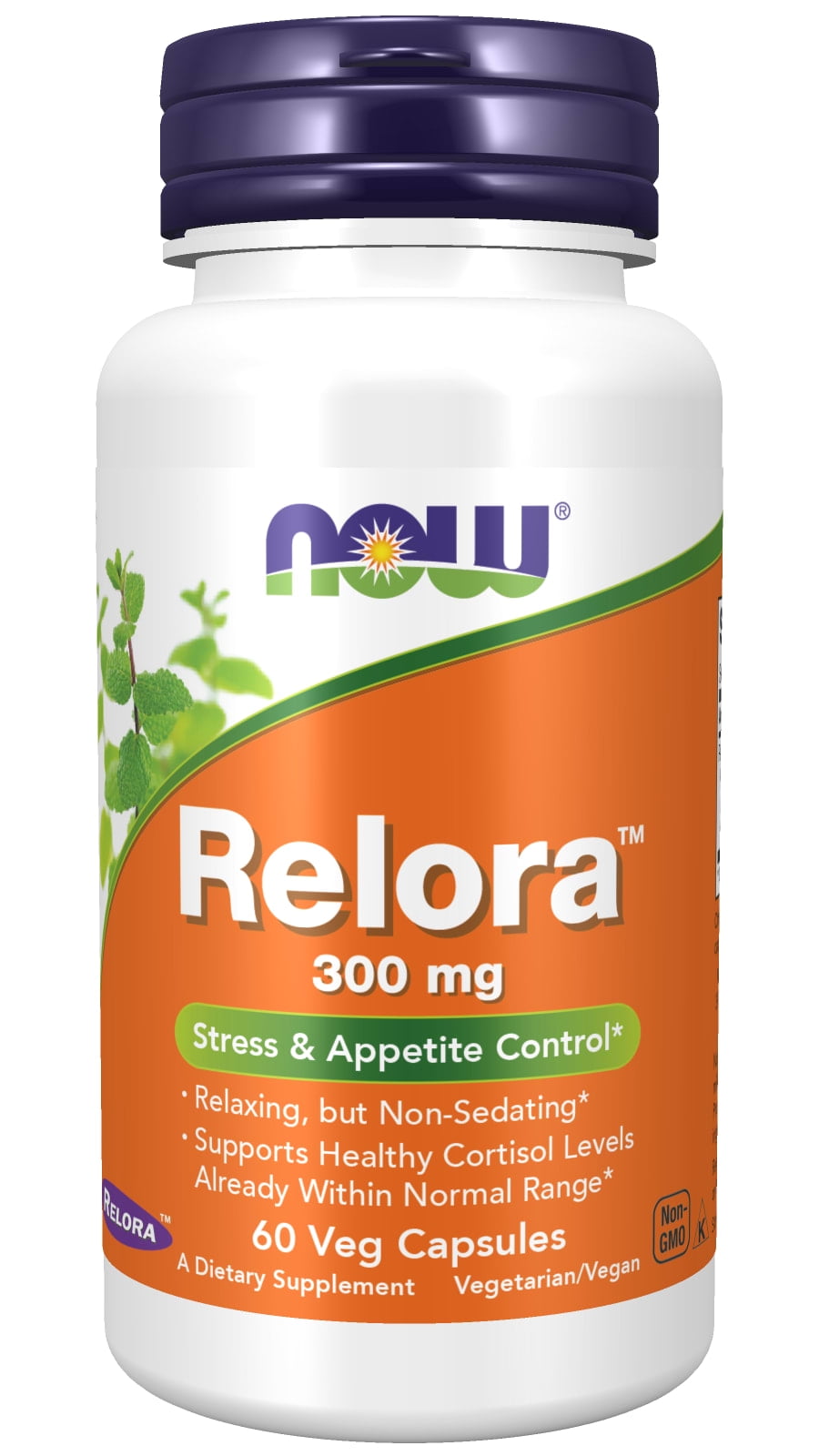 NOW Supplements, Relora 300 mg (a Blend of Plant Extracts from Magnolia officinalis and Phellodendron amurense), 60 Veg Capsules
