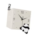 thumbnail image 4 of Panda Doble de de doble cara Reloj Mes Mes Fecha Semana del reloj digital LED LED con luz para el regalo de inauguración de la casa de la 10 pulgadas, 4 of 8