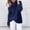 Dark Blue, variant on jjayotai Womens Sweater Clearance Fashion Women Long Sleeve Pullover Turtleneck-Neck Casual Sweater Tops