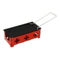 thumbnail image 3 of Portable Candlelight Cheese Raclette Non Stick Rotaster Baking Tray Stove Set, 3 of 4