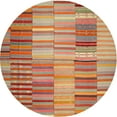 thumbnail image 1 of Ahgly Company Indoor Round Contemporary Brownish Green Southwestern Area Rugs, 8' Round, 1 of 6