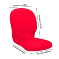 thumbnail image 2 of Couch Cover Dacron, Sofa Cover 1* Chair Cover (Red-One Size), 2 of 2