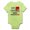 Kiwi, variant on CafePress - Half Chinese Half American Body Suit - Baby Light Bodysuit, Size Newborn - 24 Months