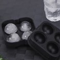 thumbnail image 4 of Moldes para cubitos de hielo: juego de moldes para cubitos grandes y esferas grandes, 4 of 5
