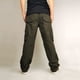 thumbnail image 5 of Pantalones largos para hombre, lisos, multibolsillos, lavados, para exteriores, informales, de algodón puro, 5 of 6