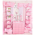 thumbnail image 6 of Impressions Vanity Hello Kitty Cute Tri Tone Makeup Mirror, Lighted Vanity Mirror (White), 6 of 9