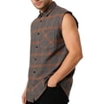thumbnail image 3 of Klisyaur Mens Plaid Tank Tops Sleeveless Casual Sports Fashion Comfortable Summer Shirts Beach Workout Tee, 3 of 5