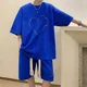 thumbnail image 4 of Conjunto de moda coreana con estampado de gofres para hombre, camiseta de manga corta y pantalones cortos, trajes para hombre, ropa deportiva, chándal UNISEX, conjunto de 2 piezas, conjuntos estampado, 4 of 4