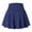 Navy Blue, variant on Women's 2-in-1 Tennis Skirt with Shorts - Breathable Nylon Spandex, Elastic Waist Sports Skort for Running & Fitness