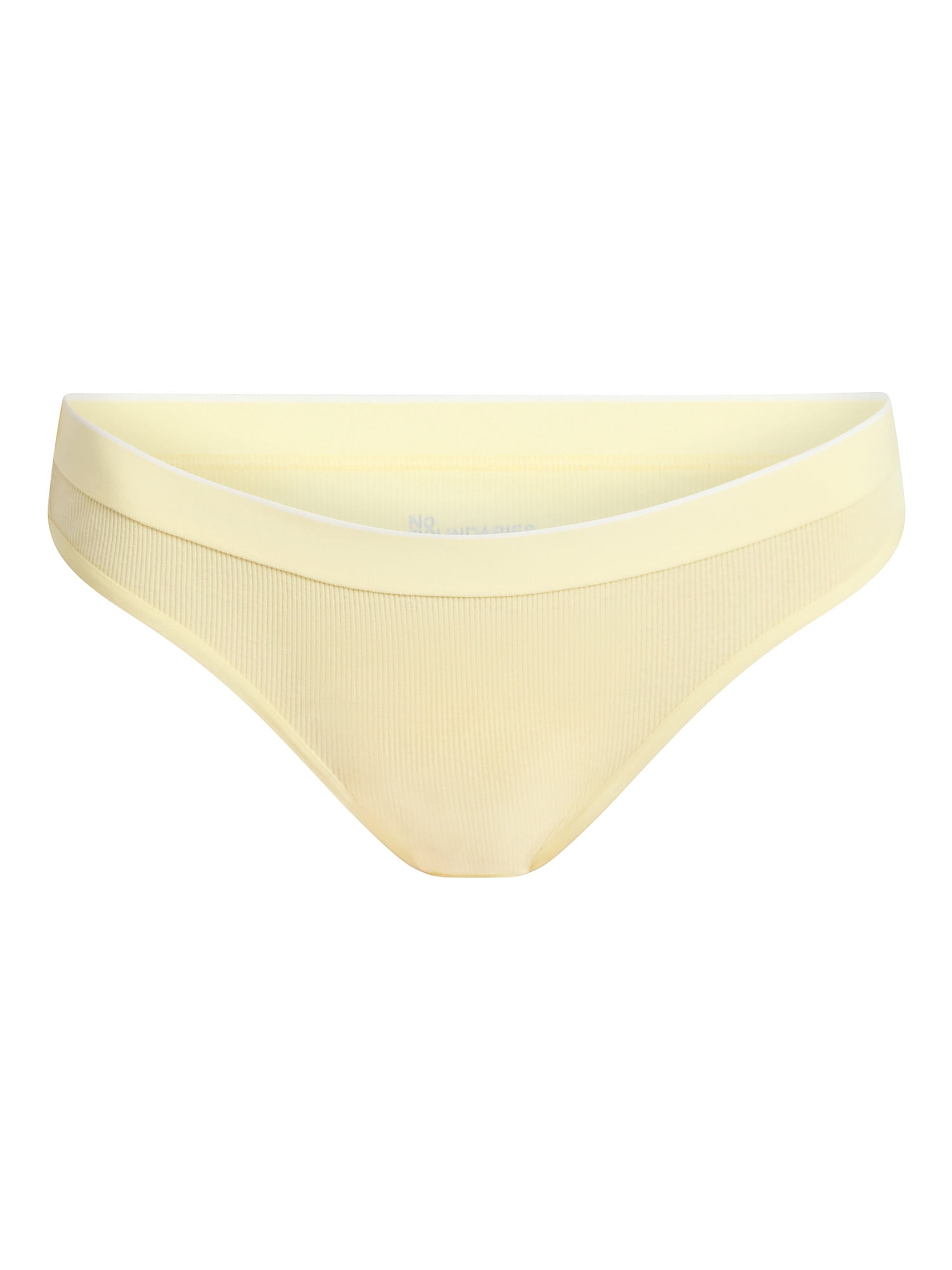 No Boundaries Stretch Ribbed Bikini Underwear, 5-Pack, Women's XS-XXXL