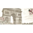 thumbnail image 2 of Kimberly, Allen 32x18 Gold Ornate Wood Framed with Double Matting Museum Art Print Titled - Cherry Blossom Paris 2, 2 of 4