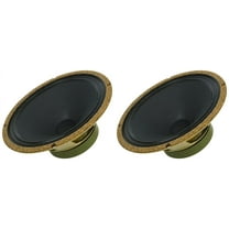 2) Celestion G12M Greenback 8 ohm 25 Watt 12" Guitar Speakers w/ Ceramic Magnets
