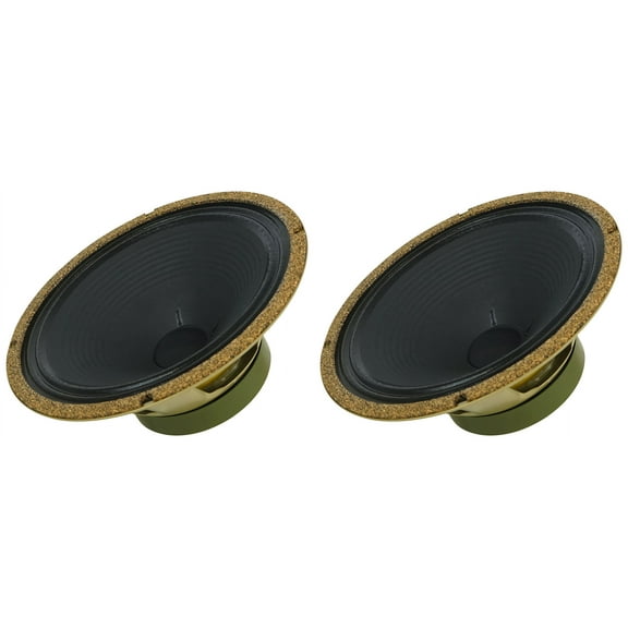 2) Celestion G12M Greenback 8 ohm 25 Watt 12" Guitar Speakers w/ Ceramic Magnets