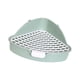 thumbnail image 3 of Caja de arena para mascotas mediana, caja de baño triangular para conejos, hurones, chinchillas Verde, 3 of 9