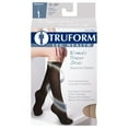 thumbnail image 3 of Women's Trouser Socks, Dress Style, Diamond Pattern: 15-20 mmHg, Tan, Small, 3 of 6