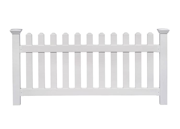 Picket Fence Panel Kit Decorative Garden Barrier Child Pet Dog Post Divider Dig 