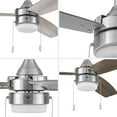 thumbnail image 6 of Honeywell Berryhill Ceiling Fan, Quiet Motor and Pull Chain, 48", Brushed Nickel, 6 of 8