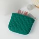 thumbnail image 5 of Un Bolso de Mano con Patrón Complejo Bolsa de Punto Bolsa de Maquillaje con Rayas Bolsa de Maquillaje con Patrón Bolsa de Maquillaje Portátil, 5 of 6