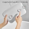 thumbnail image 4 of Lujosa almohada de baño para todas las bañeras, cojín para la cabeza y el respaldo de diseño ergonómico, material suave que garantiza una experiencia cómoda en la bañera, poliuretano duradero, 4 of 5