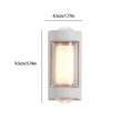thumbnail image 3 of Limited Time Deal karymi Outdoor Wall Light Plastic Outdoor Water Proof Exterior Wall Light Damp Proof Light Decorative Lamps Wall Decor Wall Sconce Travel Essentials, 3 of 6