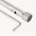 thumbnail image 3 of Lve de 276 Mm Lve para Bujías Estrecha Lve para Bujías Herramienta para Quitar Lves Yotijar  Llave de bujías de llave larga, 3 of 9
