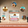 thumbnail image 4 of OKAY Pure Naturals Himalayan Pink Salt Foot Soak Detox Salt with Lavender & Tea Tree Oil - 20 oz / 567 gr, 4 of 6