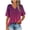 Hot Pink, variant on Womens Summer Tops Short Sleeve Basic Casual V Neck T Shirts Trendy Fashion 2026 Sky Blue M