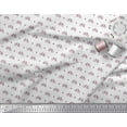 thumbnail image 3 of Soimoi Poly Georgette Fabric Diamond & Bicycle Shirting Print Sewing Fabric Yard 52 Inch Wide, 3 of 3