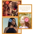 thumbnail image 2 of BRIGHTFUFU 6 pinzas bohemias para el pelo, horquillas de flores, pasadores de flores para mujeres y niñas, 2 of 7