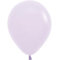 thumbnail image 2 of 5 inch Sempertex Pastel Matte Lilac Latex Balloons (100 Pack) - Party Supplies Decorations, 2 of 2