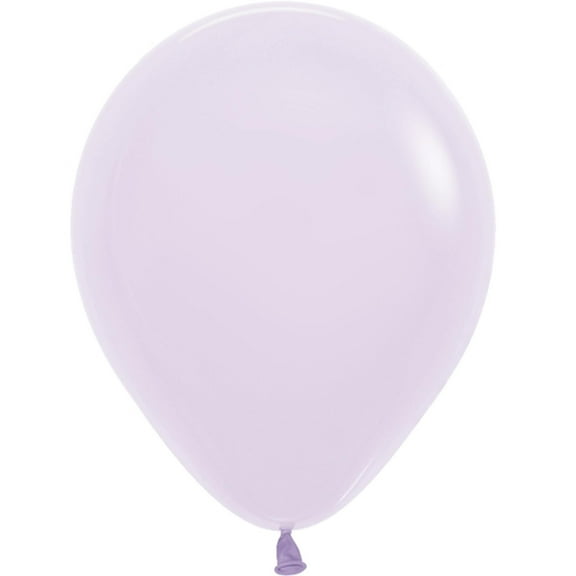 11 inch Sempertex Pastel Matte Lilac Latex Balloons (100 Pack) - Party Supplies Decorations