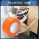 thumbnail image 2 of Cinta de enmascarar Unique Bargains, cinta para pintar autos de bricolaje, 1 pieza naranja de 2 pulgadas x 60.1 yardas, 2 of 7