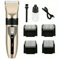 thumbnail image 1 of 1 Set Of Pet Electric Clipper  Hair Clipper  Cat And Pet Supplies  Rechargeable  Teddy Dog Hair Clipper  Dog Hair Trimmer, 1 of 7
