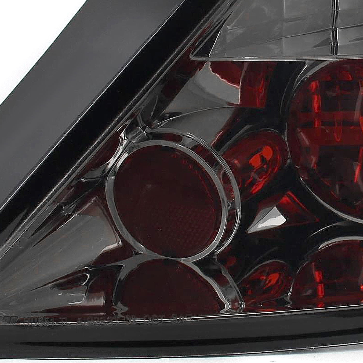 Spec-D Tuning Smoke Tail Lights Compatible with 2006-2011 Honda Civic Coupe 2 Door, Left + Right Pair Assembly