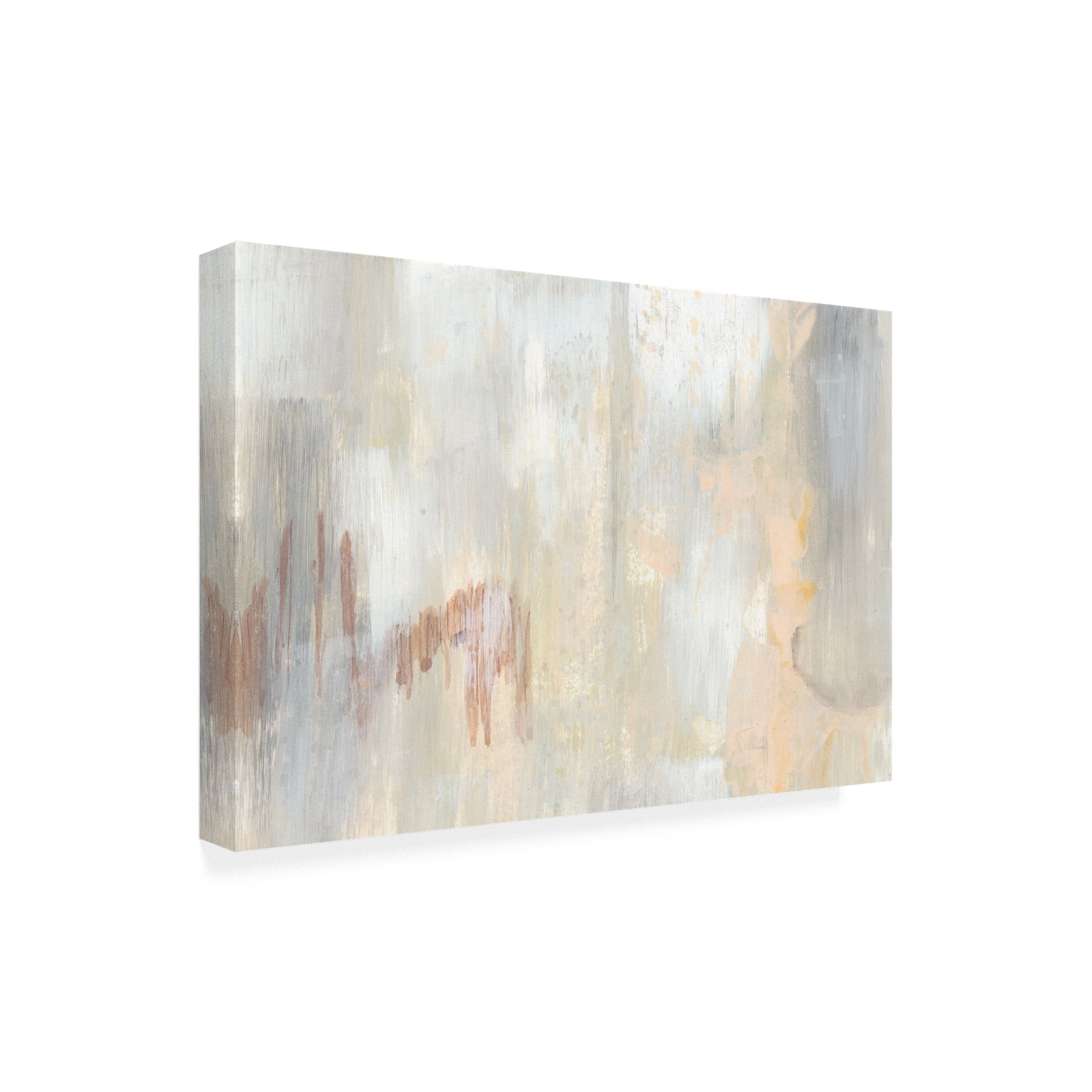 Trademark Fine Art 'Barely Blush I' Canvas Art by Jennifer Goldberger