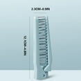 thumbnail image 2 of TUITOONM Folding Hair Brush & Comb Portable Travel Hairbrush with Double Head, Scalp Massage Bristles, Detangling for All Hair Types, 2 of 6