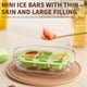 thumbnail image 3 of XWSHYW Envuelto En Hielo Mini Prensa de Grado Alimenticio, Pequeño Molde de Hielo para Refrigeradores Domésticos, Caja de Hielo con Tapa, Máquina de Hielo, 3 of 6