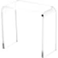 thumbnail image 3 of Plymor Clear Acrylic Vertical Rectangular Display Riser, 2" H x 2" W x 1" D (3/32" Thick) (6 Pack), 3 of 3