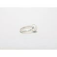thumbnail image 2 of Heaven Crafts 925 Sterling Silver Minimalist Pearl Ring Boho Dainty Jewelry Promise Gift For Her, 2 of 5