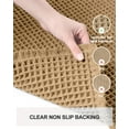 thumbnail image 4 of Sanmadrola Bathroom Rugs Non Slip Super Absorbent Bath Mat Shower Mat Upgraded Waffle Texture, 4 of 7