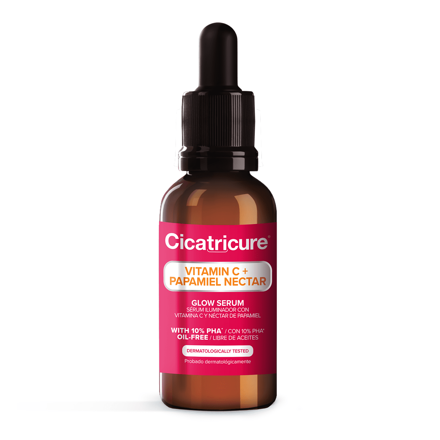 Cicatricure Vitamin C + Papamiel Nectar Glow Serum, Oil-Free, 1.0 fl oz