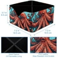 thumbnail image 2 of Octopus 4 Compartment Square Pen Case with Removable Dividers - Pencil Organizer, Pen Case, Pen Organizer, 2 of 6