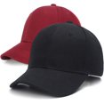 thumbnail image 1 of HSHDLDF 2 Pack Adjustable Size Baseball Cap Hat for Men and Women, 1 of 6