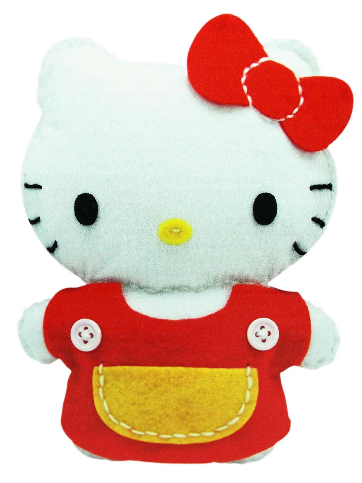 Hello Kitty 3 Large Craft Kits Make Your Own Soft Toy Hat And Beauty Set 