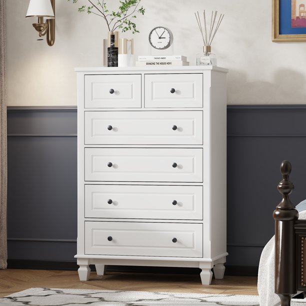 six drawer tall dresser Weston Live Edge | Bedroom tip kit included Mission 6-Drawer Chest of Drawers