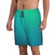 thumbnail image 2 of Balery Green Turquoise Teal Traje de Baño Estilo Hawaiano para Hombre, Shorts de Secado Rápido con Bolsillos-Medium, 2 of 6