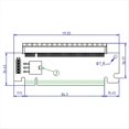 thumbnail image 5 of Tarjeta Elevadora PCI Express 5.0 16X de Alta Velocidad con Conectores de Ranura PCI-e A PCIe 16X, Convertidor PCIE X16 para Servidor 1U 2U, 5 of 5