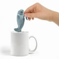 thumbnail image 3 of Silicone Tea Maker Manatee Tea Maker Creative Silicone Dolphin Tea Bag Strainer Tea Strainer 2pcs, 3 of 5