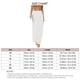 thumbnail image 2 of Pantalones de pierna ancha para mujer, cintura regular, ribete plisado, pantalones de traje largos holgados con bolsillos laterales, Blanco L, 2 of 2
